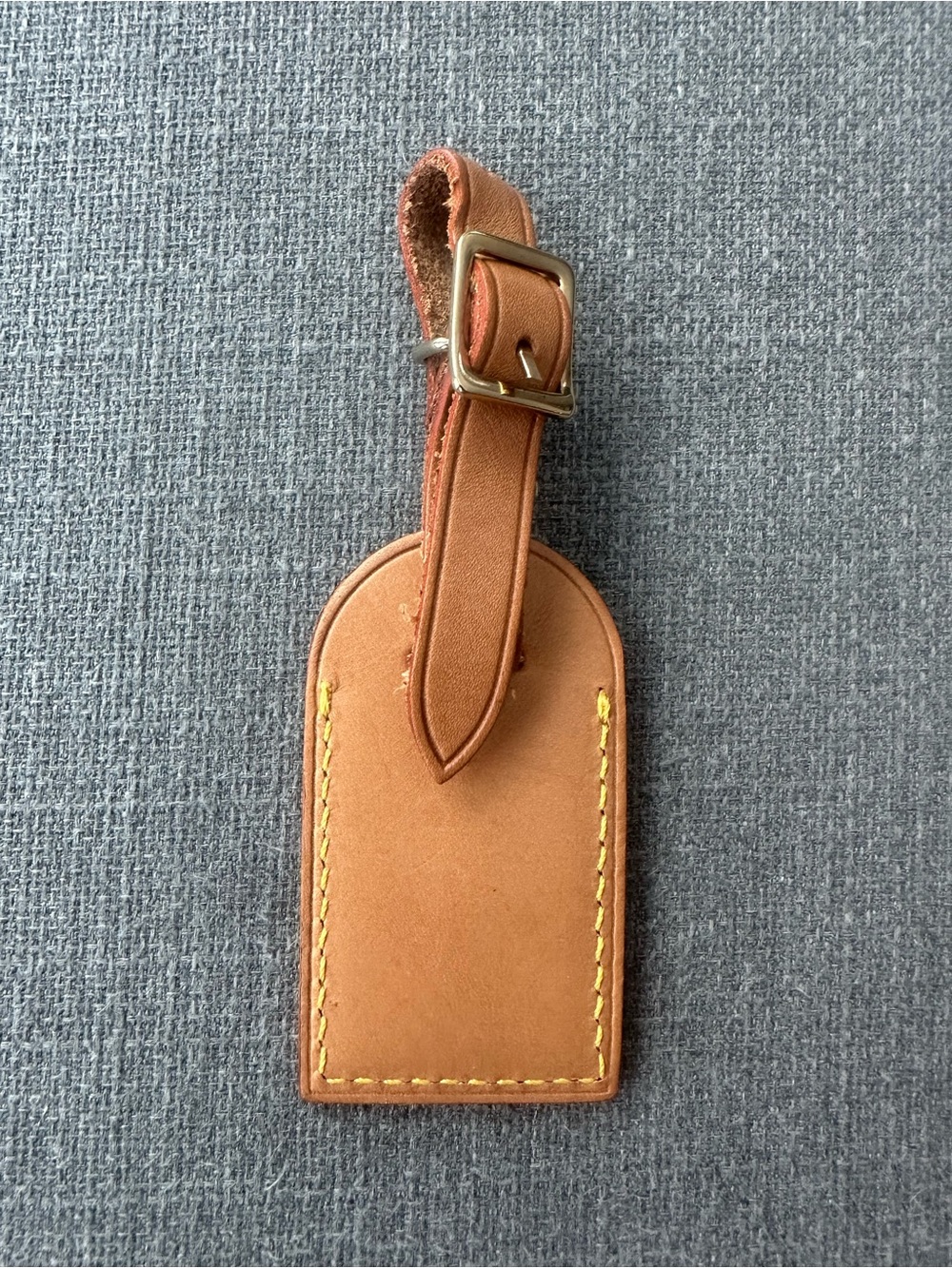 Louis Vuitton Leather Luggage Tag - Picture 2 of 4